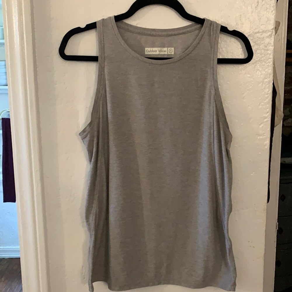 Outdoor Voices Gray Tank Top